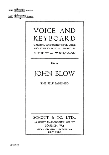 Front Cover Image The Self Banished Nr. 24