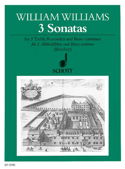 Front Cover Image 3 Sonatas 