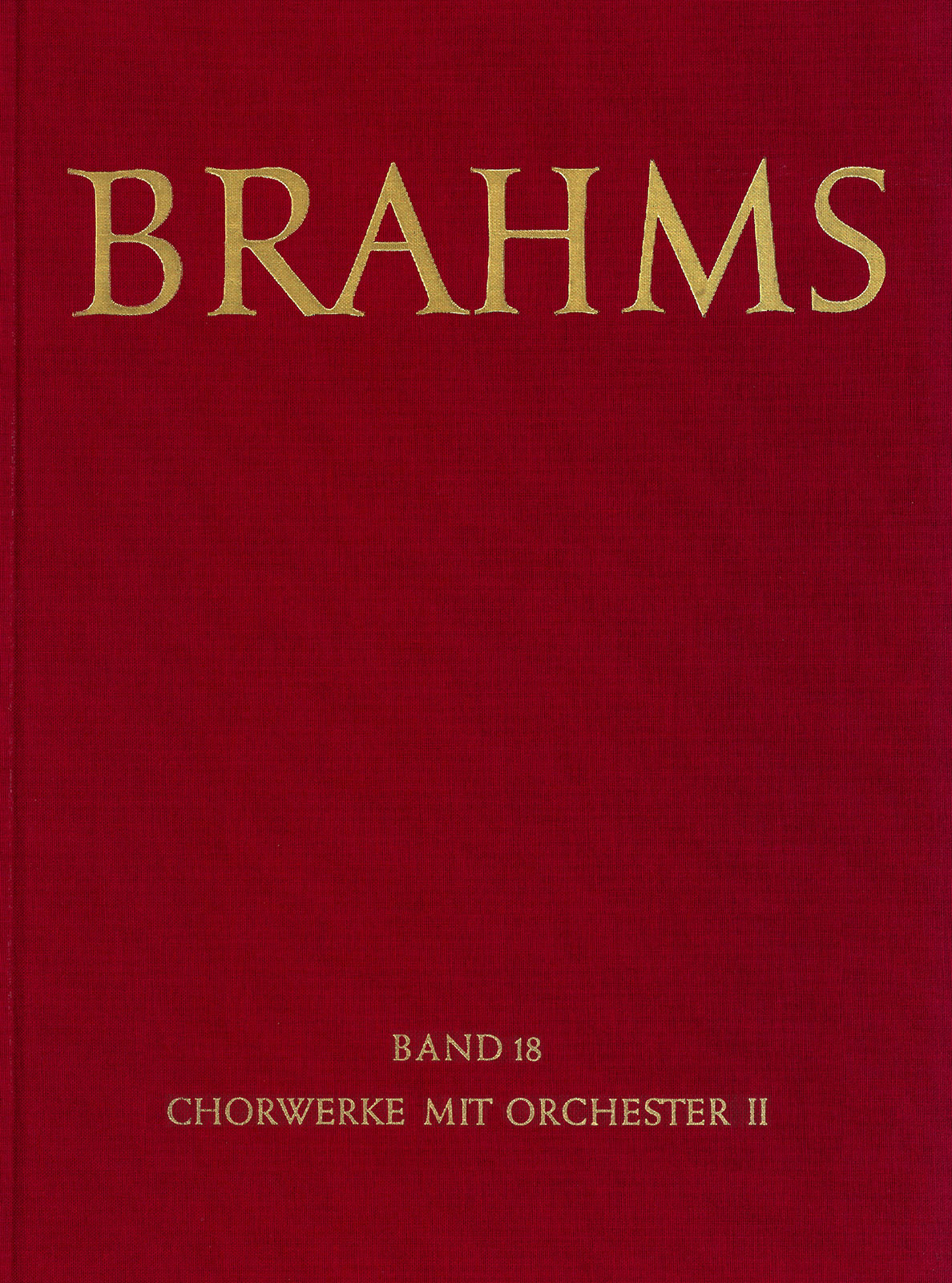 Front Cover Image Gesamtausgabe, Band 18