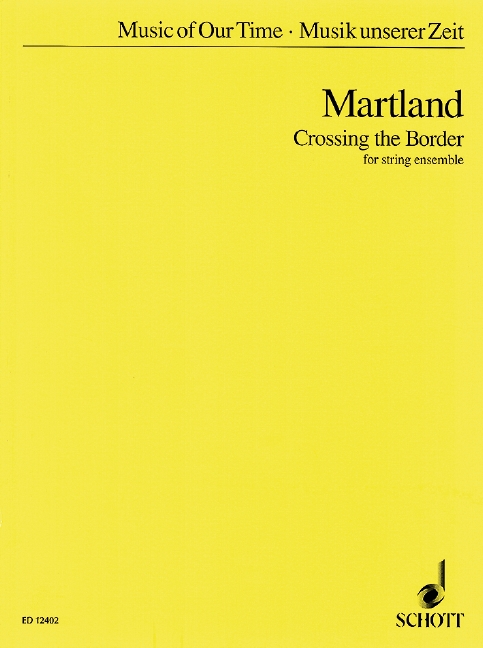 Front Cover Image Crossing the Border 