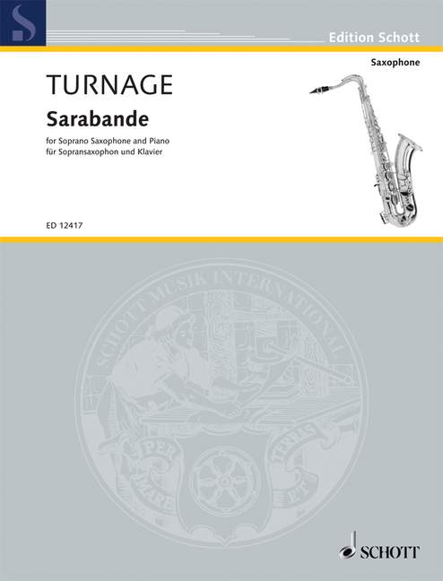 Front Cover Image Sarabande 
