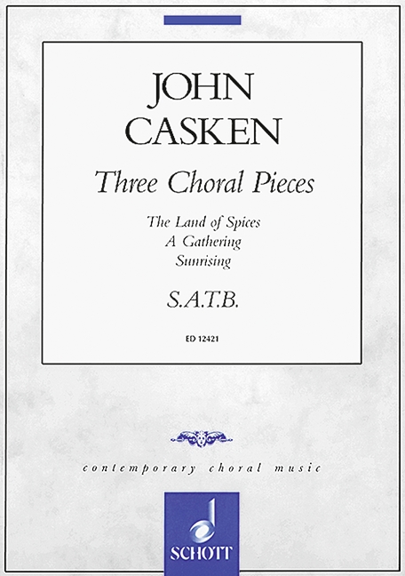 Front Cover Image Three Choral Pieces 