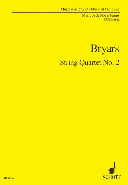 Front Cover Image String Quartet No. 2 