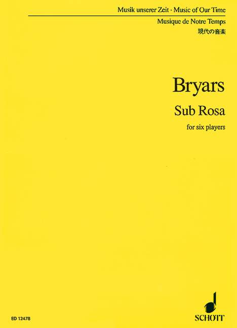 Front Cover Image Sub Rosa 