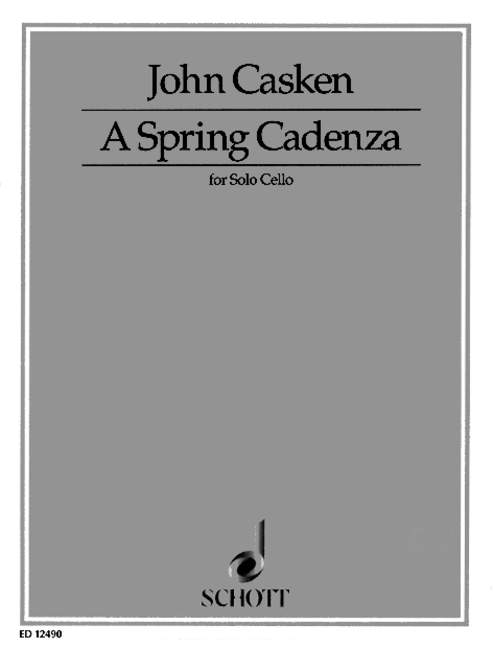 Front Cover Image A Spring Cadenza 