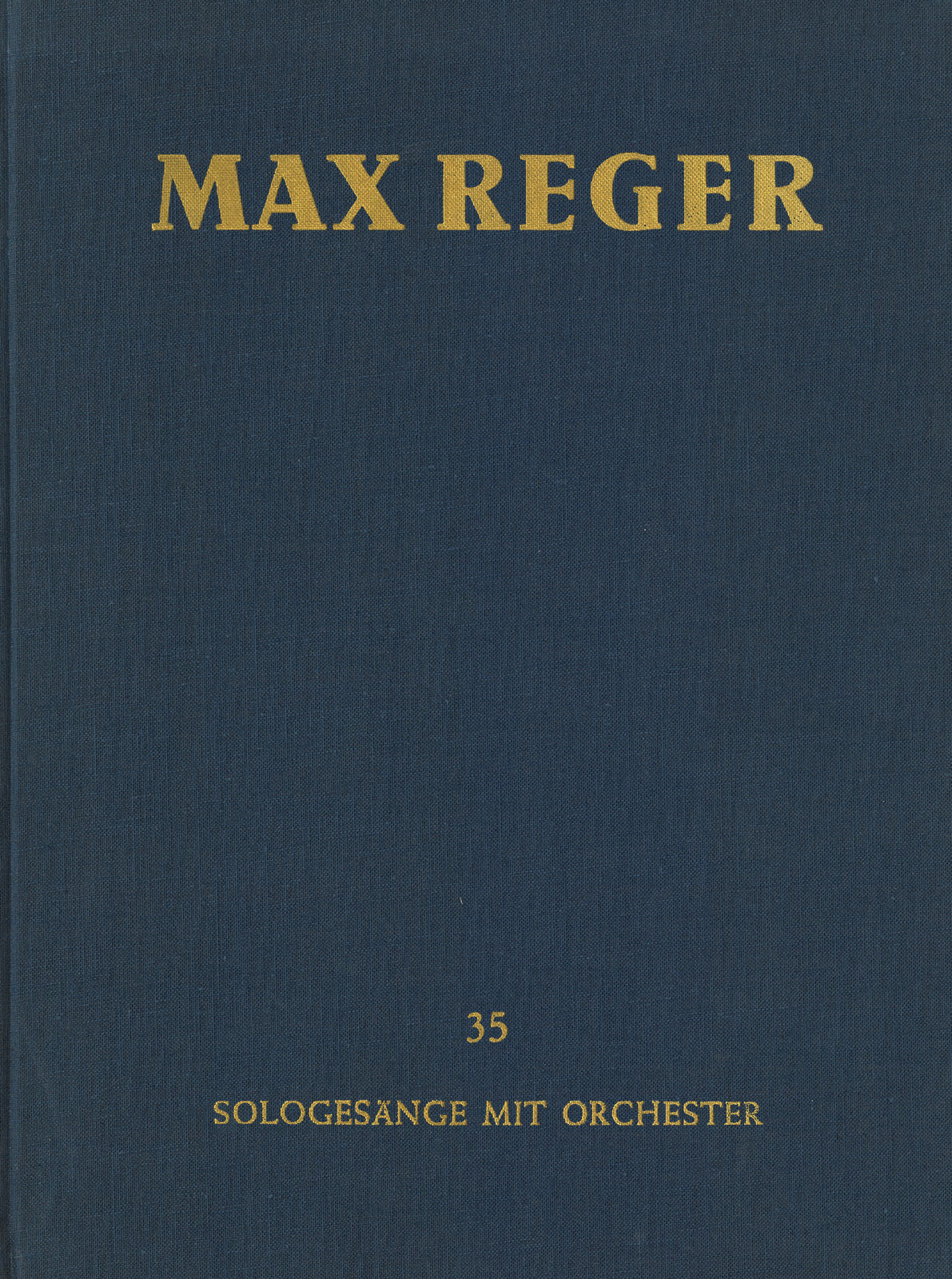 Front Cover Image Gesamtausgabe, Band 35