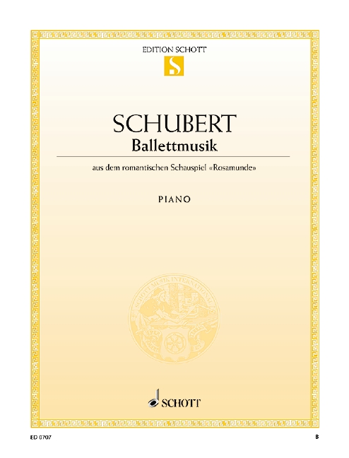 Front Cover Image Ballettmusik D-Dur op. 26 