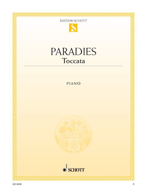 Front Cover Image Toccata A-Dur 