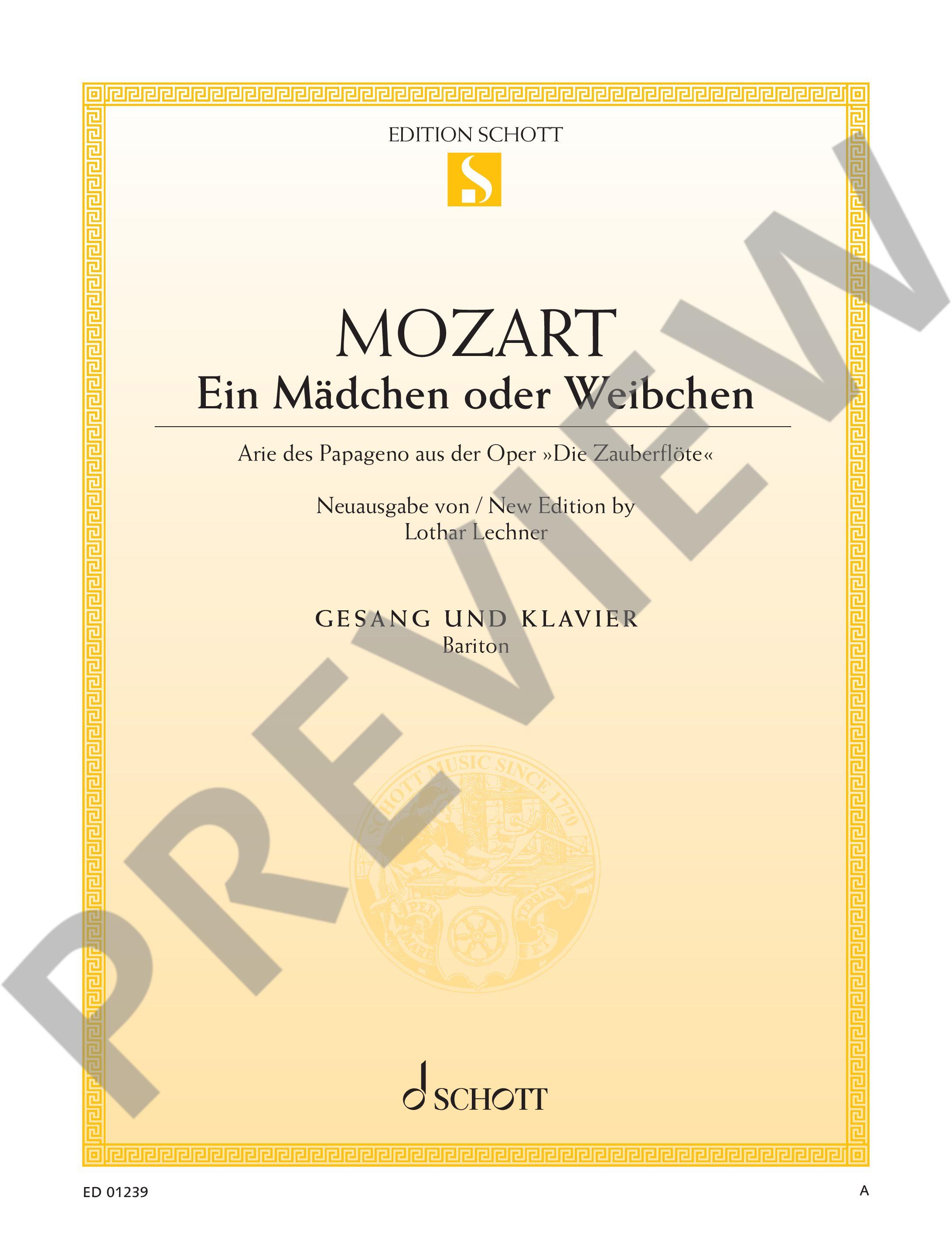 Other Cover Image Die Zauberflöte 