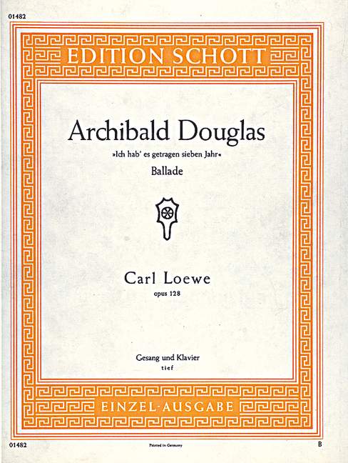 Front Cover Image Archibald Douglas op. 128 