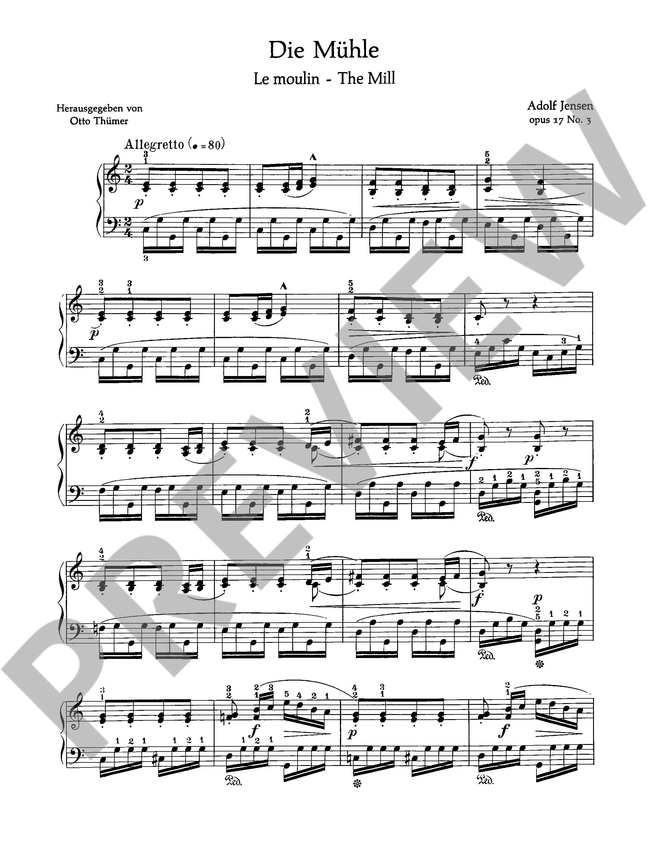 Other Cover Image Die Mühle op. 17/3 