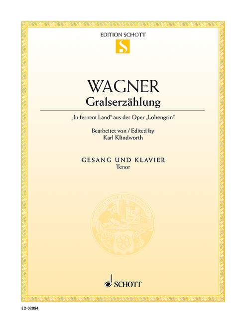 Front Cover Image Gralserzählung WWV 75 