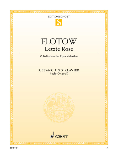 Front Cover Image Letzte Rose 