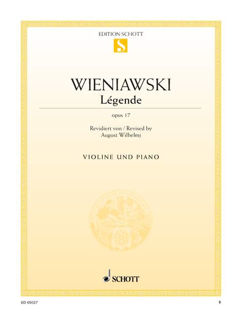 Front Cover Image Légende op. 17 