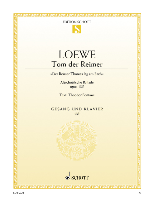 Front Cover Image Tom der Reimer op. 135a 