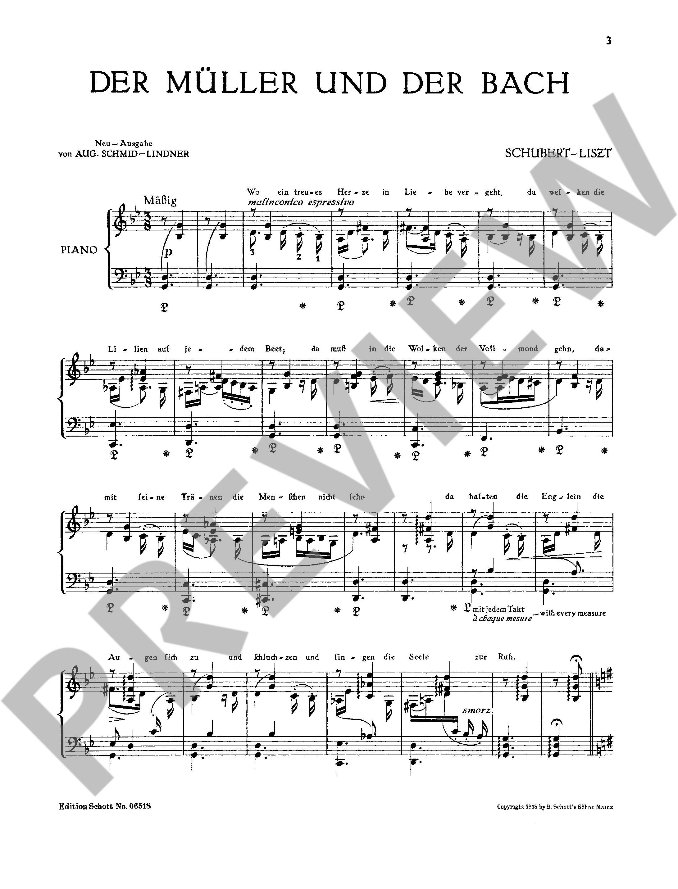 Other Cover Image Der Müller und der Bach 