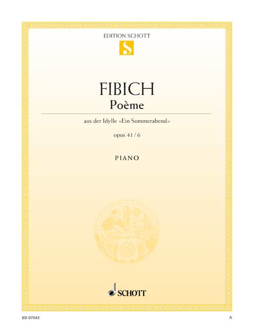 Front Cover Image Poème op. 41/6 