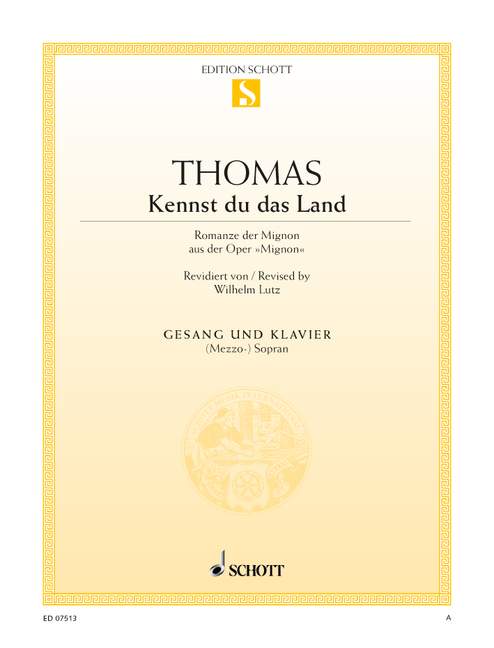 Front Cover Image Kennst du das Land 