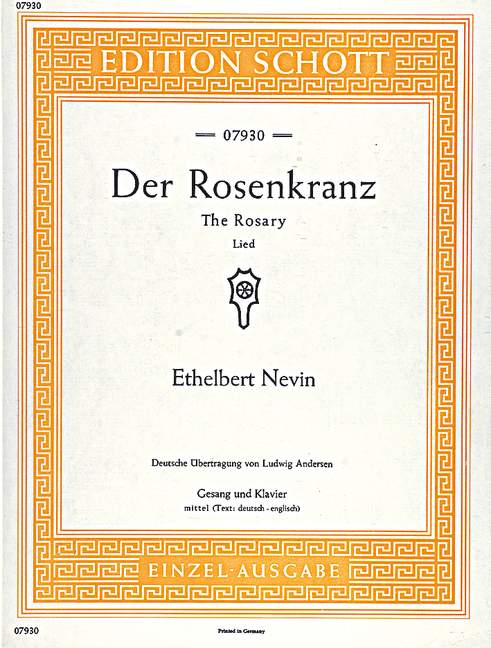 Front Cover Image Der Rosenkranz 