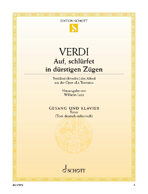 Front Cover Image Auf, schlürfet in durstigen Zügen 