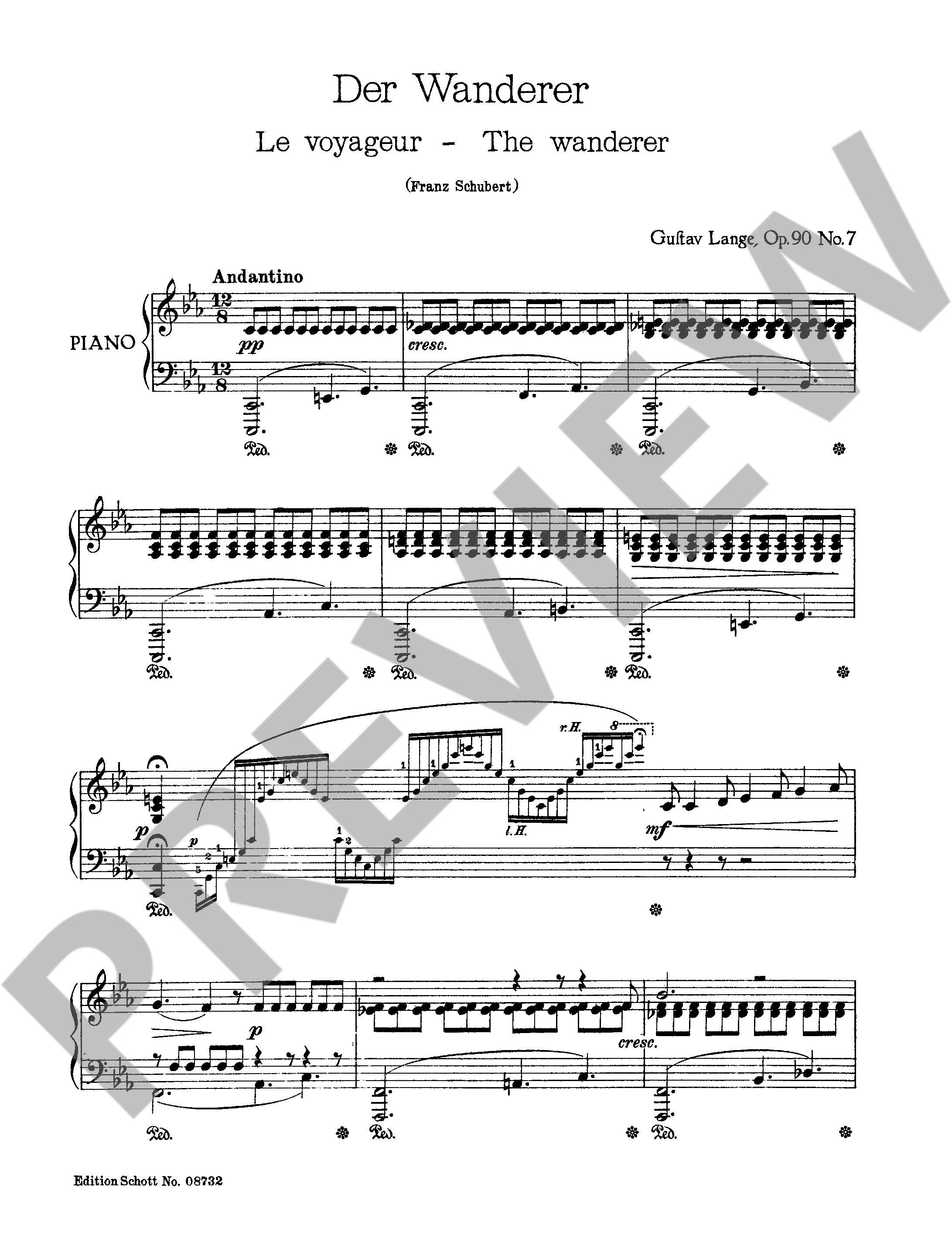 Other Cover Image Der Wanderer op. 90/7 