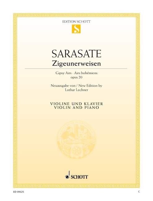 Front Cover Image Zigeunerweisen op. 20 