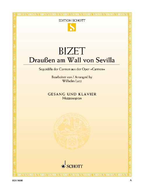 Front Cover Image Draußen am Wall von Sevilla 