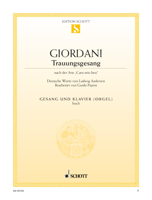 Other Cover Image Trauungsgesang 