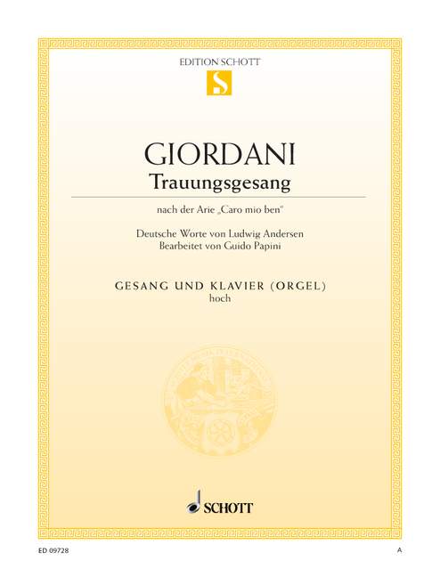 Front Cover Image Trauungsgesang 