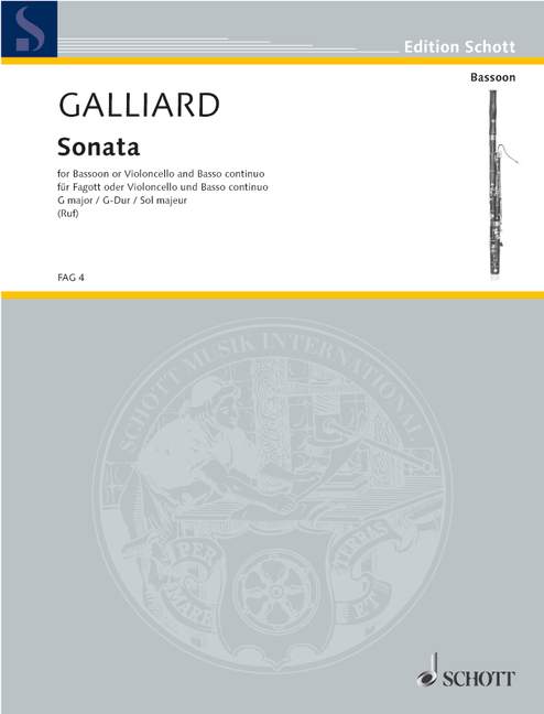 Front Cover Image Sonata G-Dur 