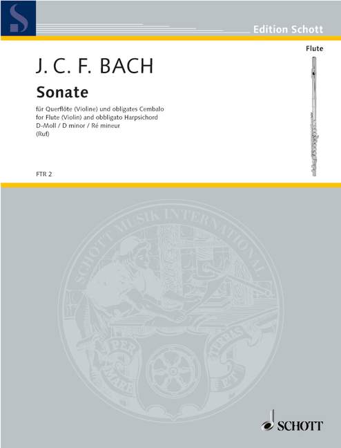 Front Cover Image Sonate d-Moll 