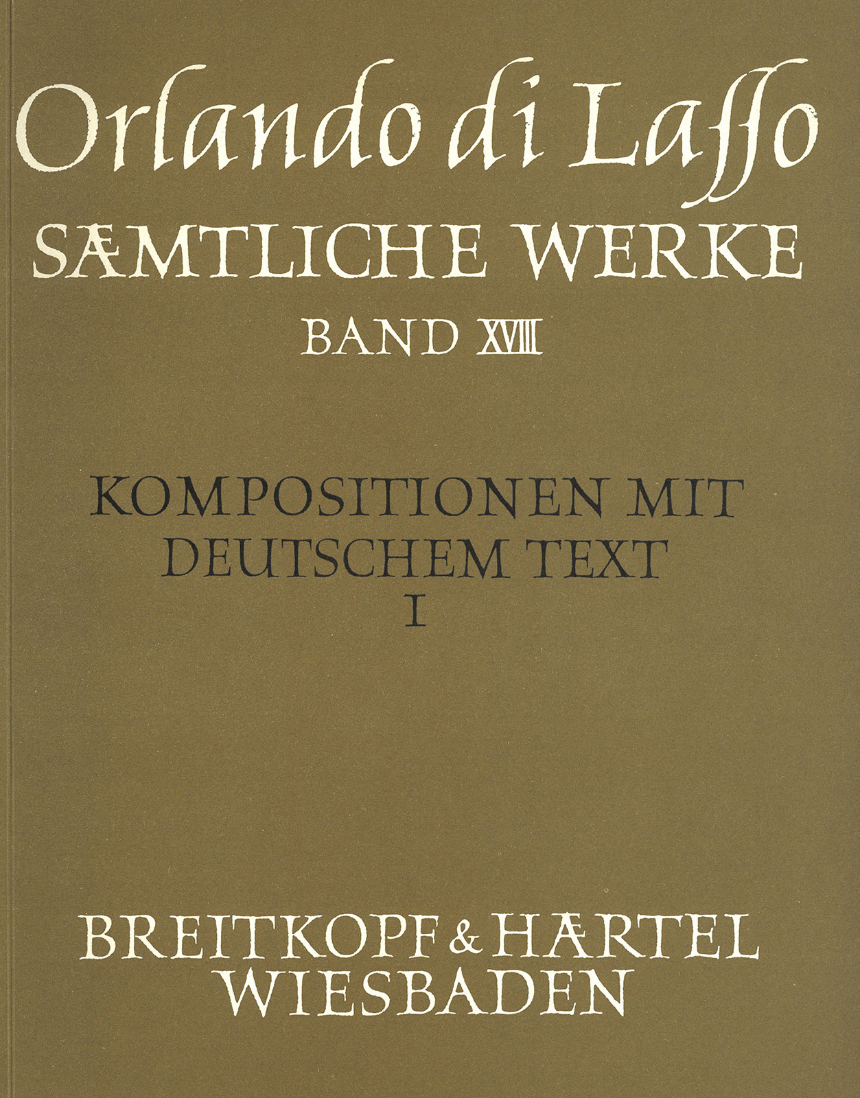Front Cover Image Sämtliche Werke
