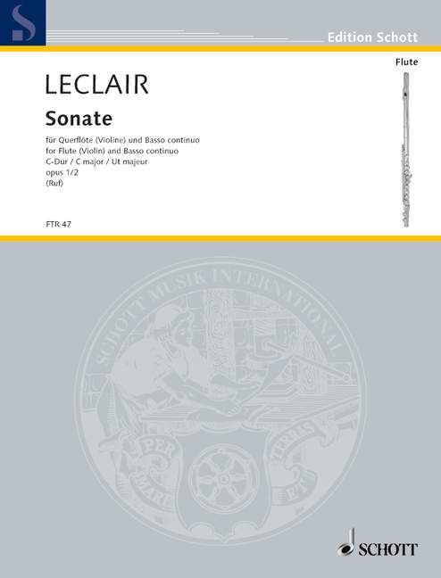 Front Cover Image Sonate C-Dur op. 1/2 