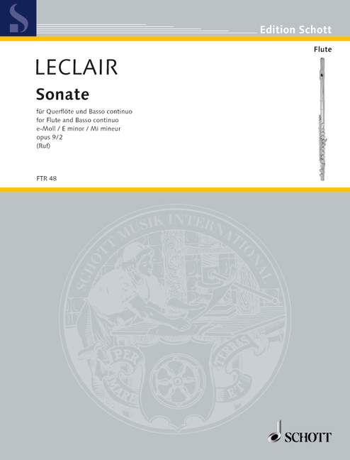 Front Cover Image Sonate e-Moll op. 9/2 