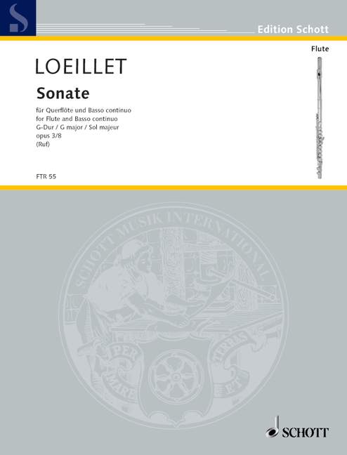 Front Cover Image Sonate op. 3 