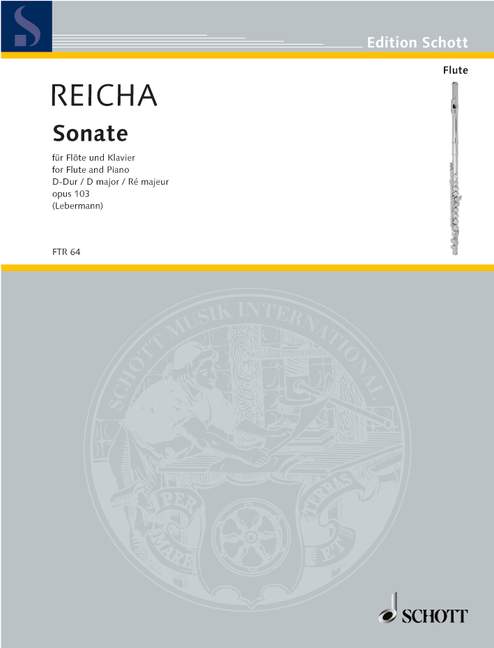 Front Cover Image Sonate D-Dur op. 103 