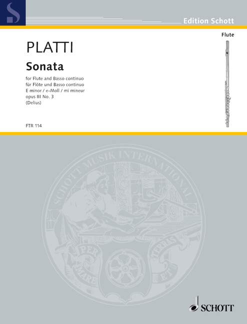Front Cover Image Sonata e-Moll op. 3/3 