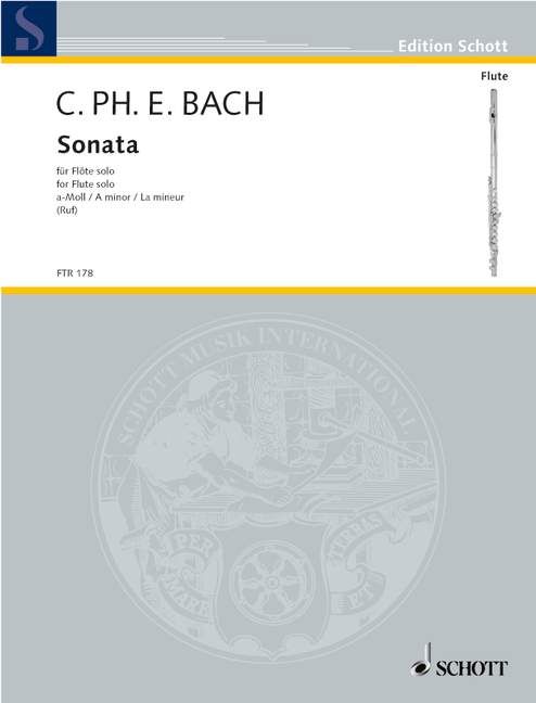 Front Cover Image Sonata a-Moll Wq 132 