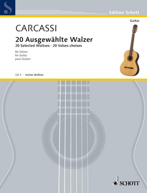 Front Cover Image 20 Ausgewählte Walzer 