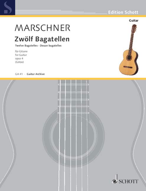 Front Cover Image Zwölf Bagatellen op. 4 
