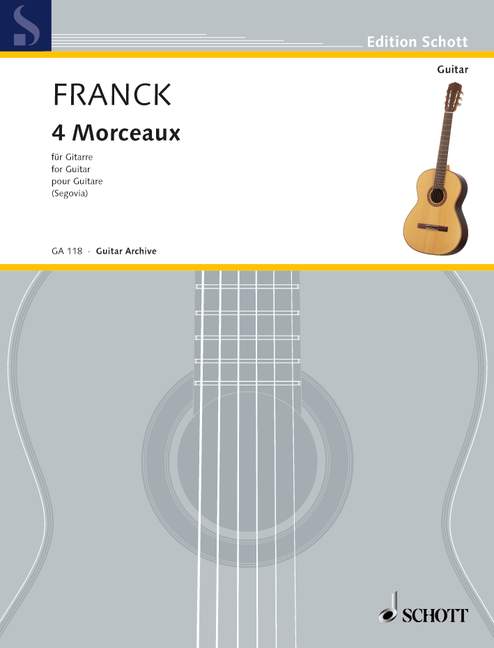 Front Cover Image 4 Morceaux 