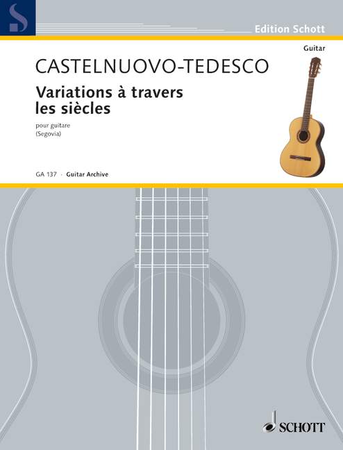 Front Cover Image Variations à travers les siècles 