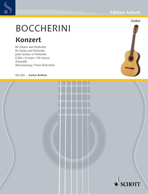 Front Cover Image Konzert E-Dur 