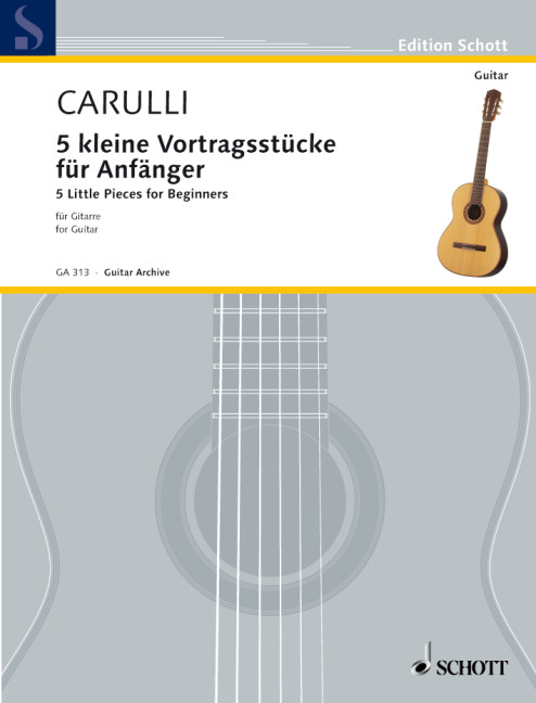 Other Cover Image 5 kleine Vortragsstücke für Anfänger 