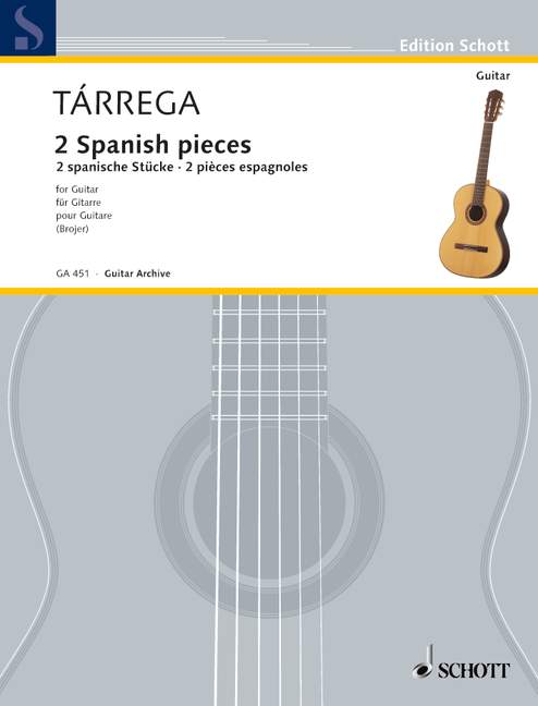Front Cover Image Zwei spanische Stücke 