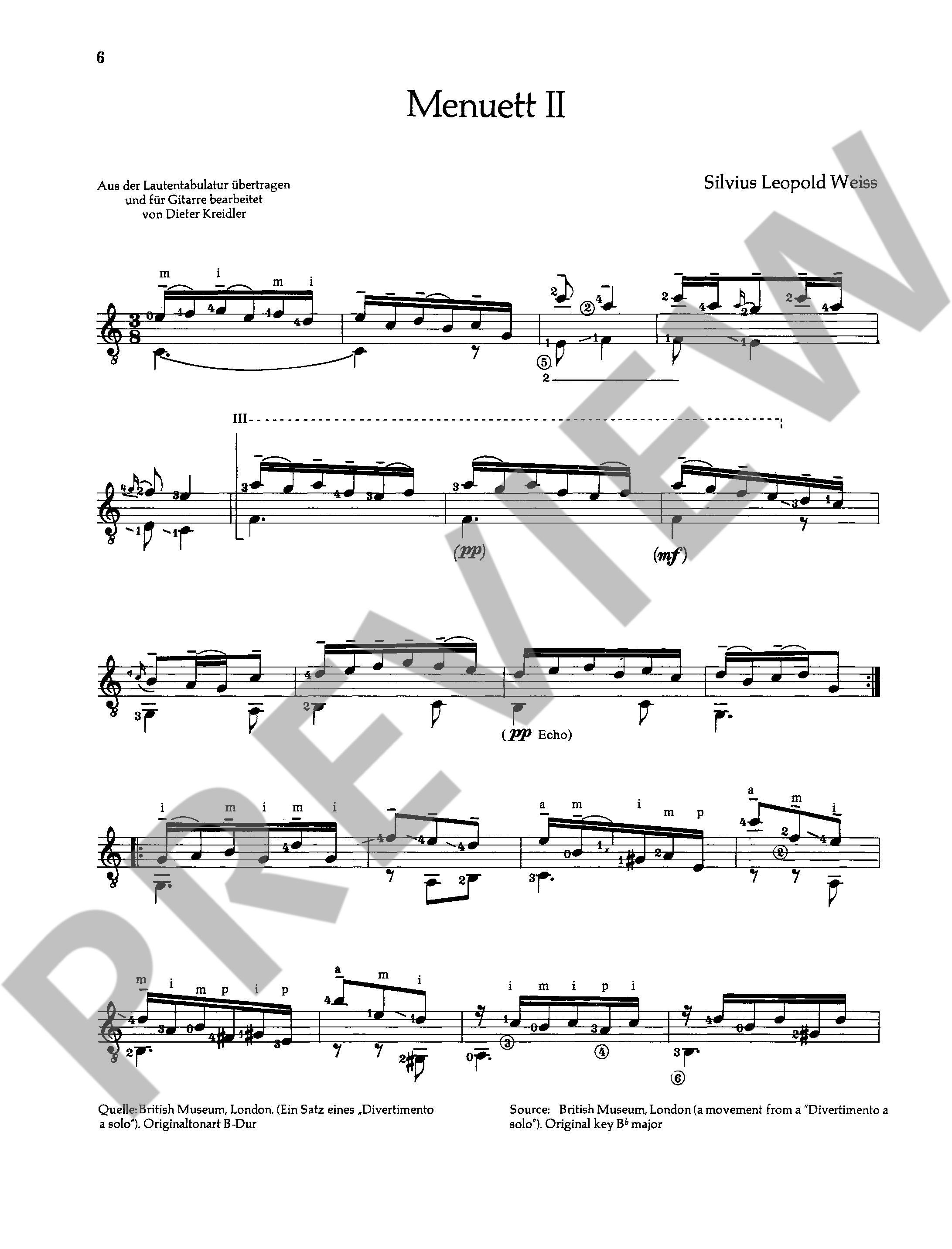 Other Cover Image Zwei Menuette 