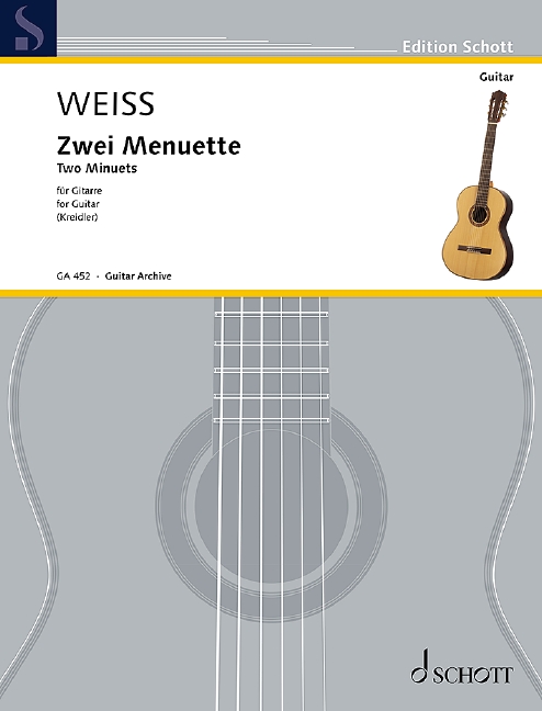 Front Cover Image Zwei Menuette 