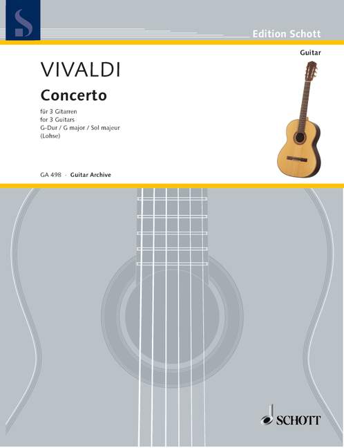 Front Cover Image Concerto G-Dur RV 532 
