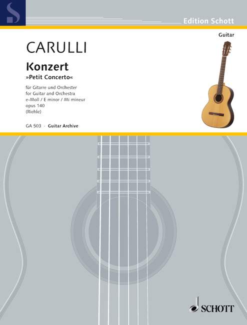 Front Cover Image Konzert e-Moll op. 140 