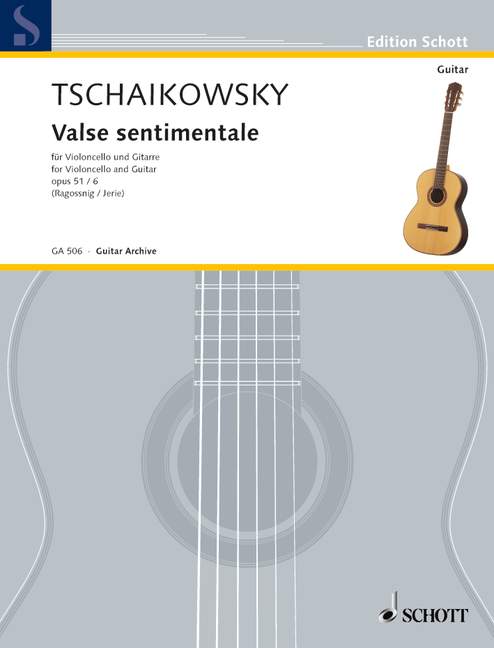 Front Cover Image Valse sentimentale op. 51/6 